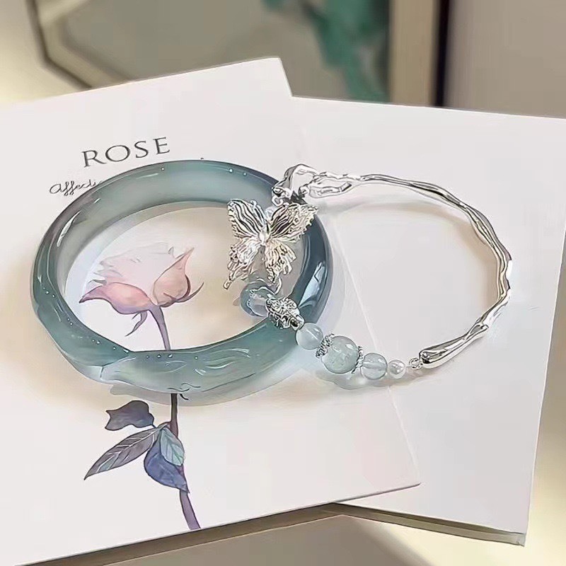 ONEIMO🍑 สร้อยข้อมือ กำไลลูกปัด ทรงจีนย้อนยุค สวย Chinese Traditional fox ✨พร้อมส่ง