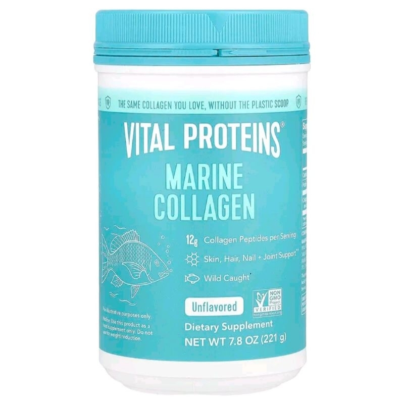Vital Proteins, Marine Collagen, Unflavored, 7.8 oz (221 g)