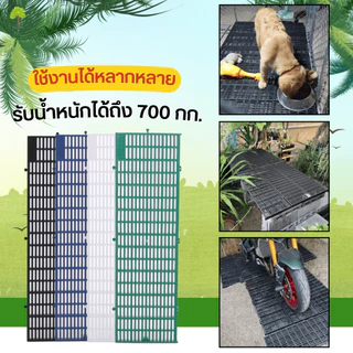 planttree99 แผ่นปูพื้นพลาสติกแข็งแรงราคาประหยัด รุ่นใหม่ 3.4 cm. มี 4 สี ขนาด 30x100x3.4 เซนติเมตร