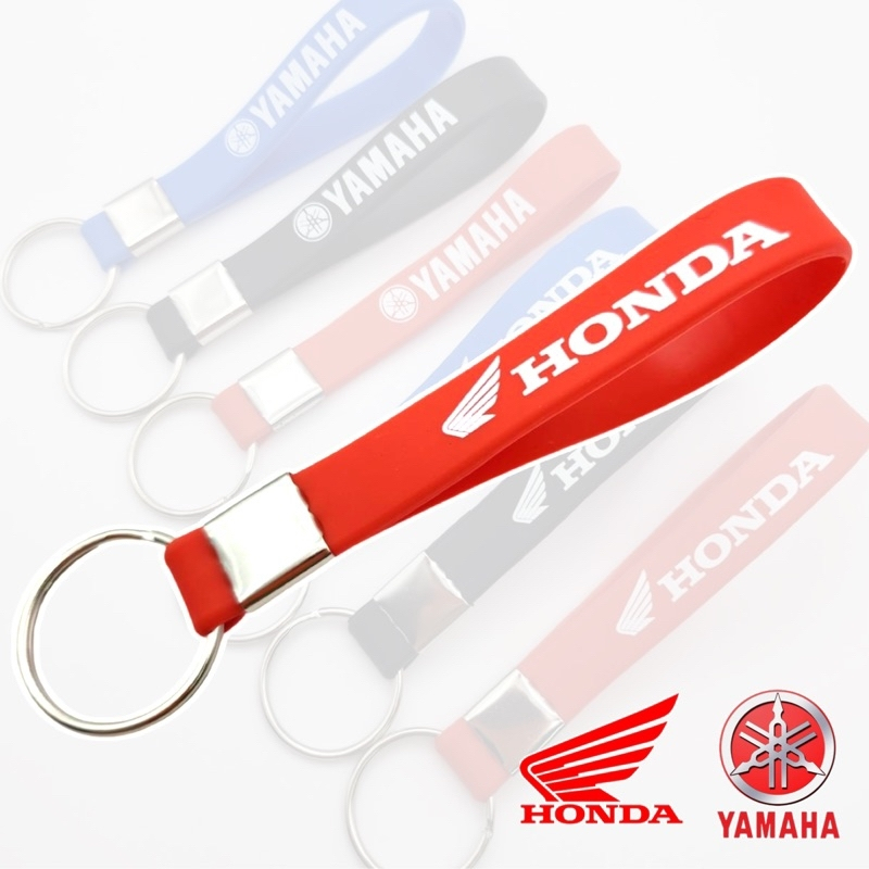 IFIN ซิลิโคนกุญแจรถมอเตอร์ไซค์ สายกุญแจ พวงกุญแจหัวเหล็ก HONDA , YAMAHA พวงกุญแจสายสปอร์ต พวงกุญแจสายคล้อง No.3467 ราคา ถูกที่สุด ดีลบีเคเค แกลเลอรีภาพที่ 7