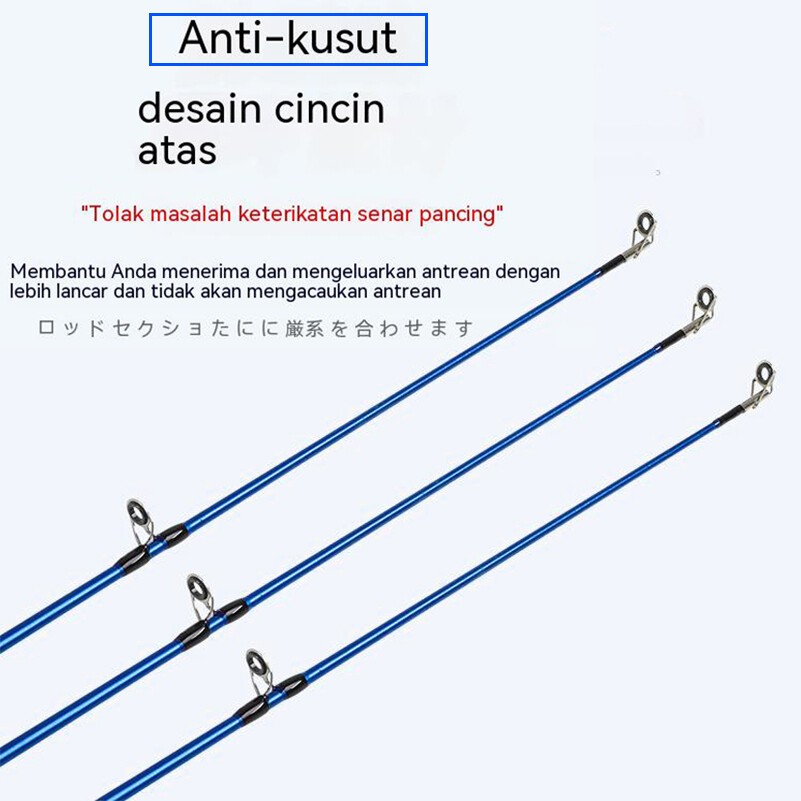 Spinning rod คันเบ็ดตกปลา ยี่ห้อ รุ่น Max drag 30KG CRUZAR มีให้เลือก 3 ขนาด 6 7 8 ฟุต MH power - รูปที่ 4