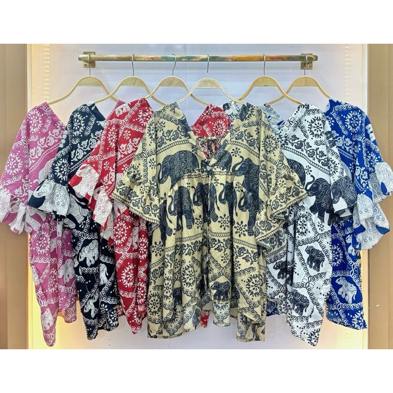 𝟳𝗗𝗮𝘆𝘀 𝗖𝗹𝗼𝘁𝗵𝗶𝗻𝗴 - มี 32 สี/ลาย (ชุดเซ็ทมาใหม่ /สีพื้น/ลายโบว์/ลายดอก/ลายจุดมาใหม่) เสื้อสไตล์โอเวอร์ไซส์เกาหลี - รูปที่ 3