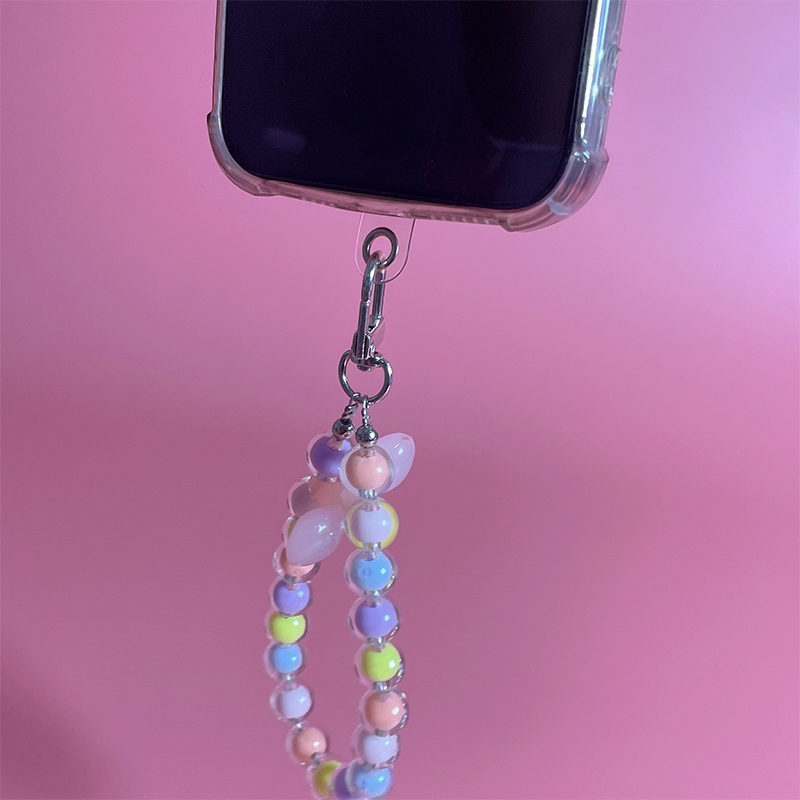 แผ่นห้อยสายคล้องโทรศัพท์มือถือ กันตก สะดวกสบาย แผ่นห้อยเชือกสะพายมือถือ แผ่นใสพร้อมรูตาไก่ พร้อมส่ง - รูปที่ 3