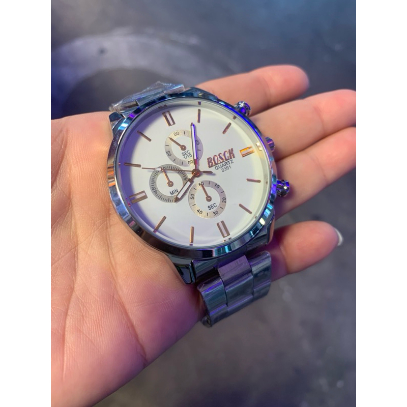 นาฬิกาข้อมือชาย bosck แบรนด์แท้