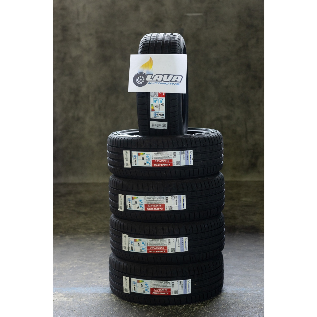 โปร3แถม1 ปี22-23 245/45R18 Michelin Pilot sport5 Toyo proxes cr1 Yokohama V552 Bridgestone T005A Con