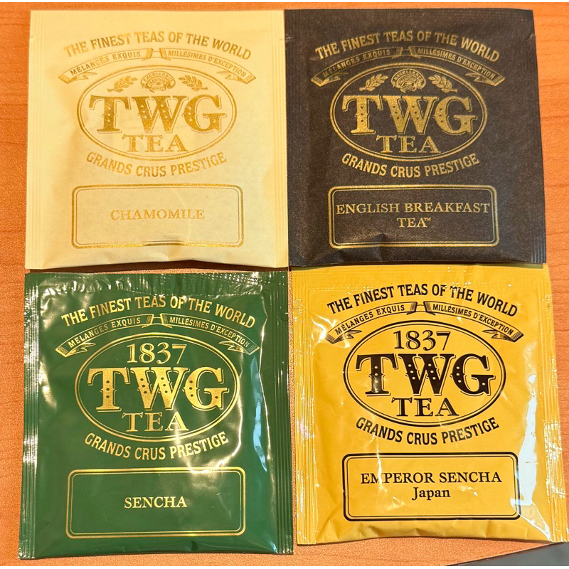 1837 TWG TEA แบบซอง ขนาด 2.5g มี 4 รสชาติ พร้อมส่ง