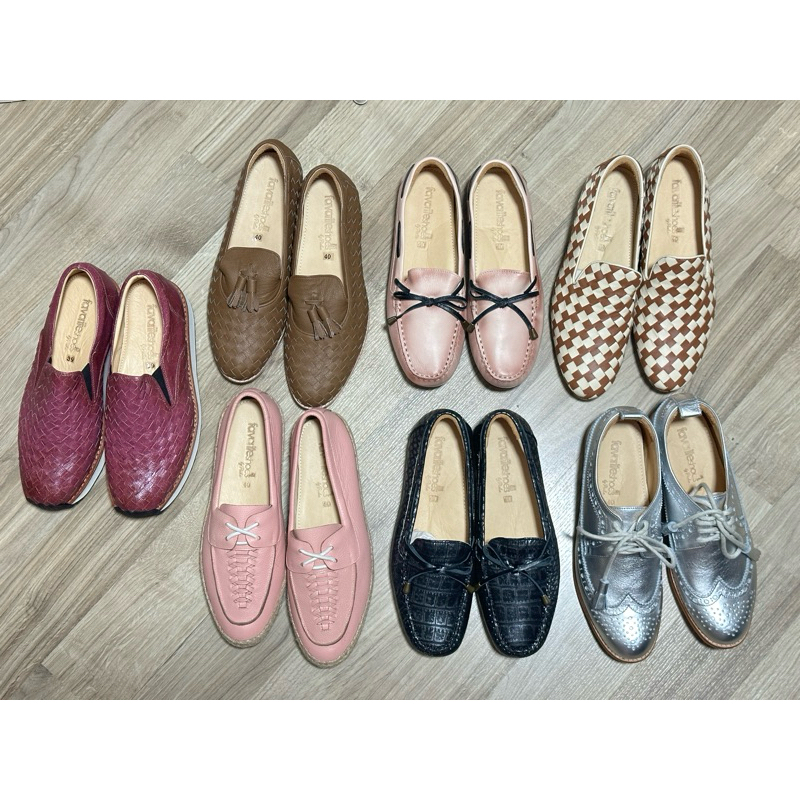💓รวมรุ่น💓รองเท้าหนังแท้ มือ 1 ซื้อมาไม่เคยใช้งานค่ะ แบรนด์ไทย Favoriteshoes by Picha