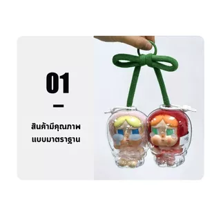 【พร้อมส่งจากไทย】เคสอะคริลิคใส สำหรับใส่Crybaby Crying Again Series เคสพวงกุญแจ เคสป้องกัน cry baby V2