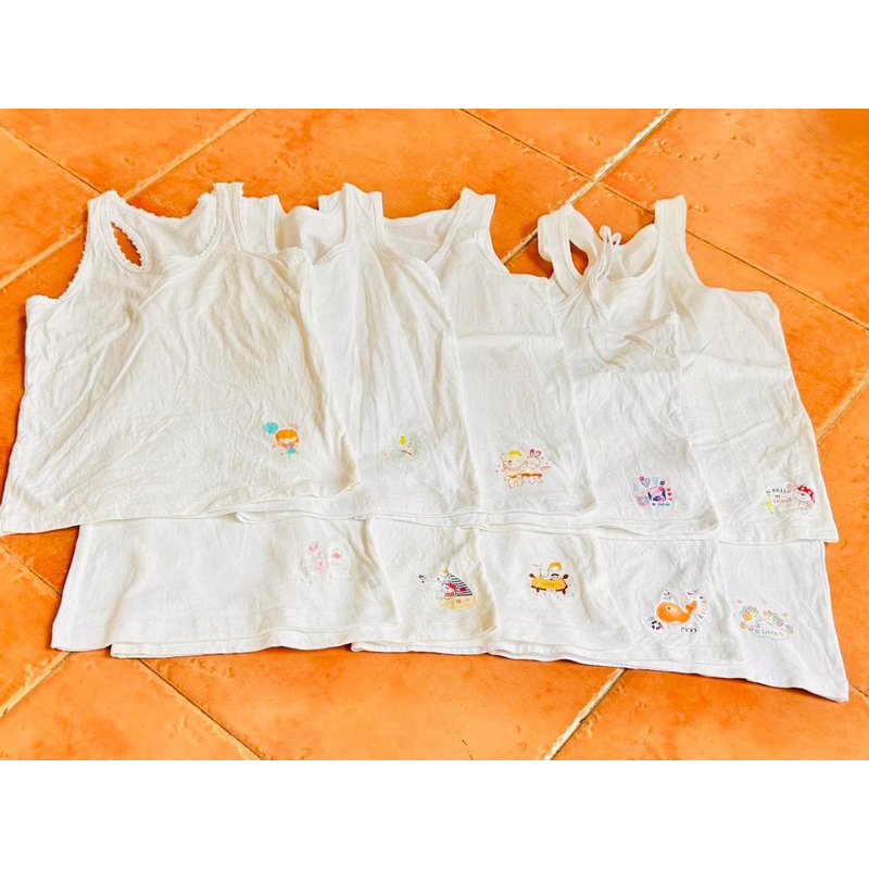 กล้ามขาว Enfant LittleWacoal แบบคละลาย Size 2-3ปี,3-4ปี,4-6ปี,6-8ปี