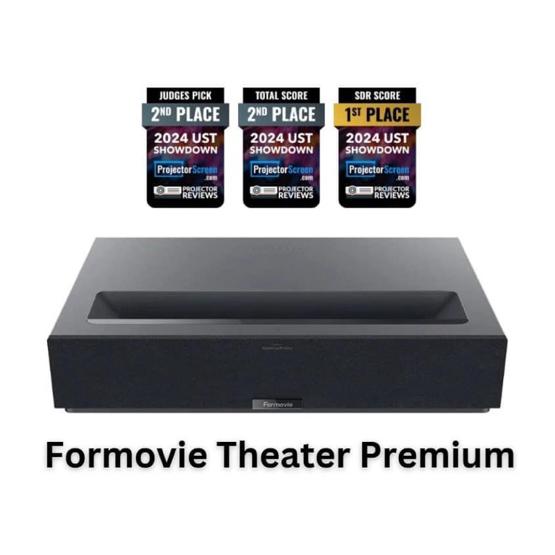 (ผ่อน0%x10เดือน) [รุ่นใหม่ Google TV Version] Formovie Theater Premium Triple LASER 4K HDR DV Ultra 
