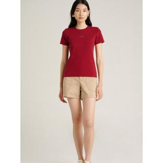 Mc jeans เสื้อยืดแขนสั้นผู้หญิง คอกลม  MTTZ972