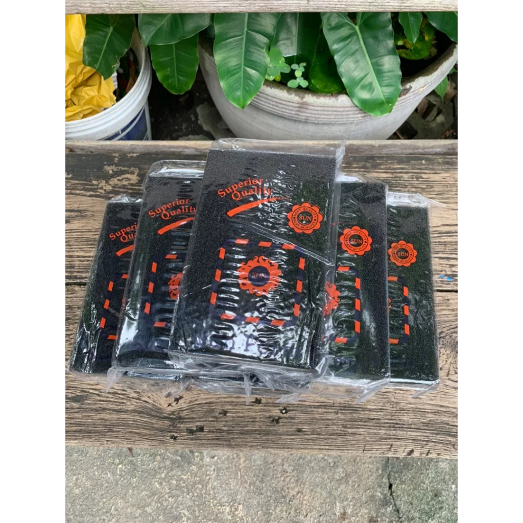 ฟองน้ำใยบวบ ฟองน้ำล้างรถ ฟองน้ำใยบวบล้างรถ 2×5×8 นิ้ว