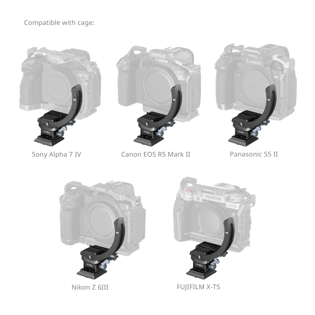SmallRig-4349 Horizontal-to-Vertical Mount Plate Kit for Mirrorless Cameras