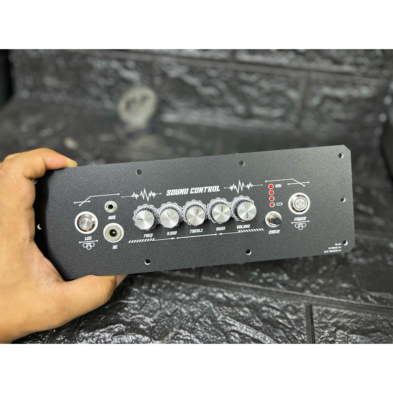 แผ่นเพลท TB-21 / MT-21 *ไม่ย้ายวอลุ่ม* แสงผ่านได้ ขนาดแผ่น 25x8.5ซม. ( ช่อง 20x5 )