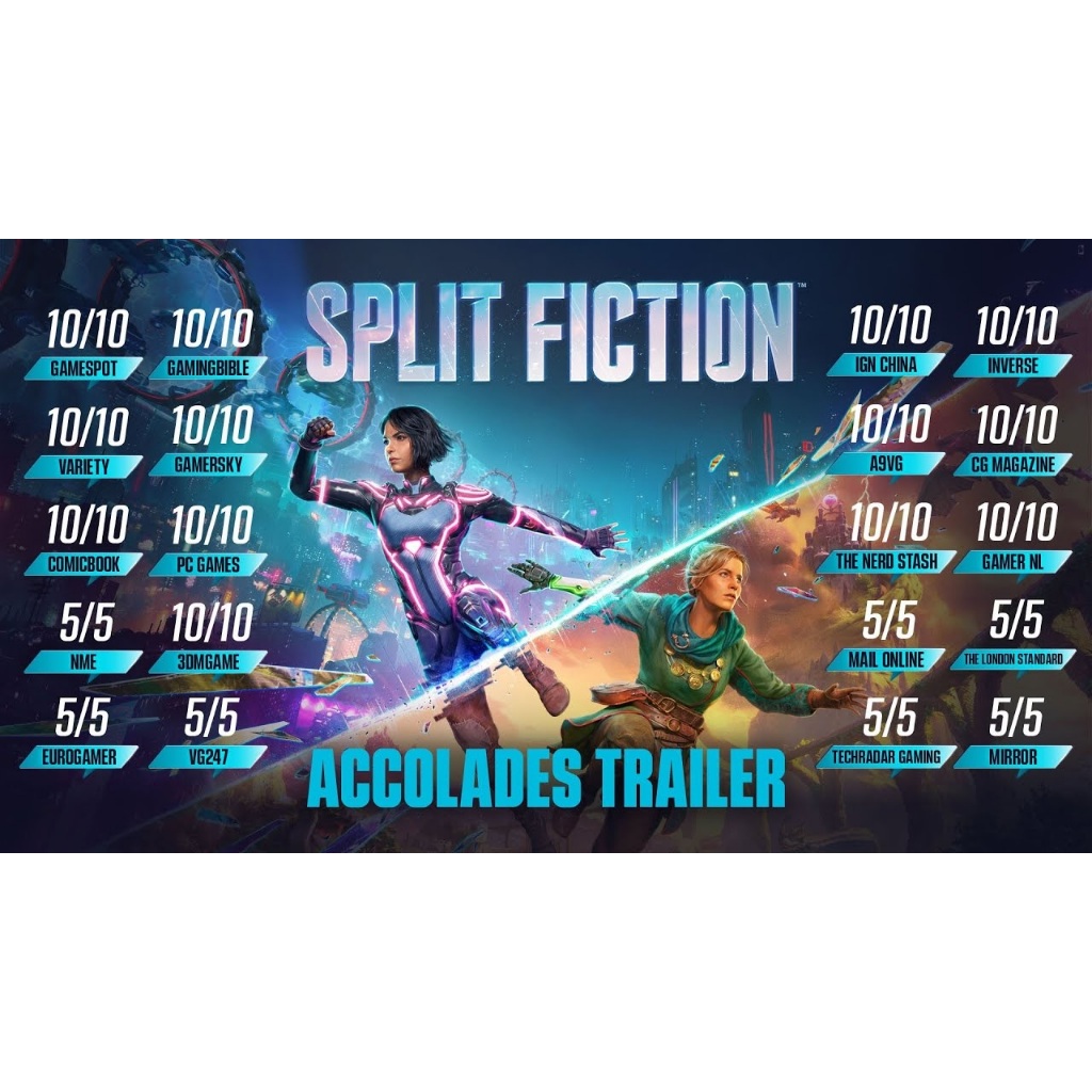 Split Fiction เกม USB เกมสำหรับผู้เล่น 2 คนเท่านั้น!