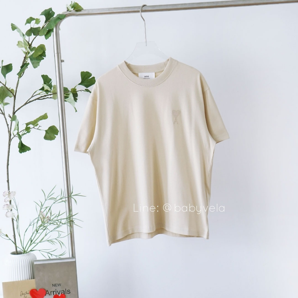 ❣️ พร้อมส่ง ❣️ Ami de Cœur T-Shirt (Beige) แท้💯%