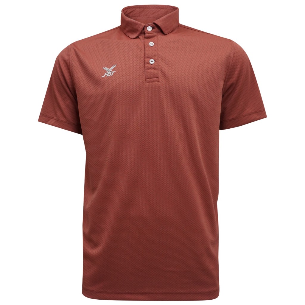 FBT Polo เสื้อโปโล B2C415 สีอิฐ