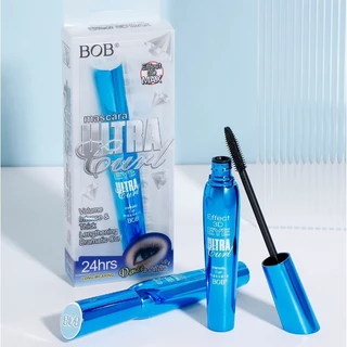 BOB มาสคาร่า 3D หนา สวย งอน ยาว กันน้ำ กันเหงื่อ ไม่เยิ้ม ติดทนนาน eyelashes แต่งหน้า มาสคาร่าฟ้า *ส่งจากไทย*