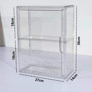 กล่องกันฝุ่นแบบใส กล่องเก็บของติดผนัง กล่องโมเดล กล่องเก็บขอ…