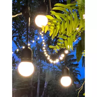 หลอดไฟ LED ขนาดเล็ก 3วัตต์ ขั้ว E27 สีวอร์มไวท์ หลอดใส/ขุ่น