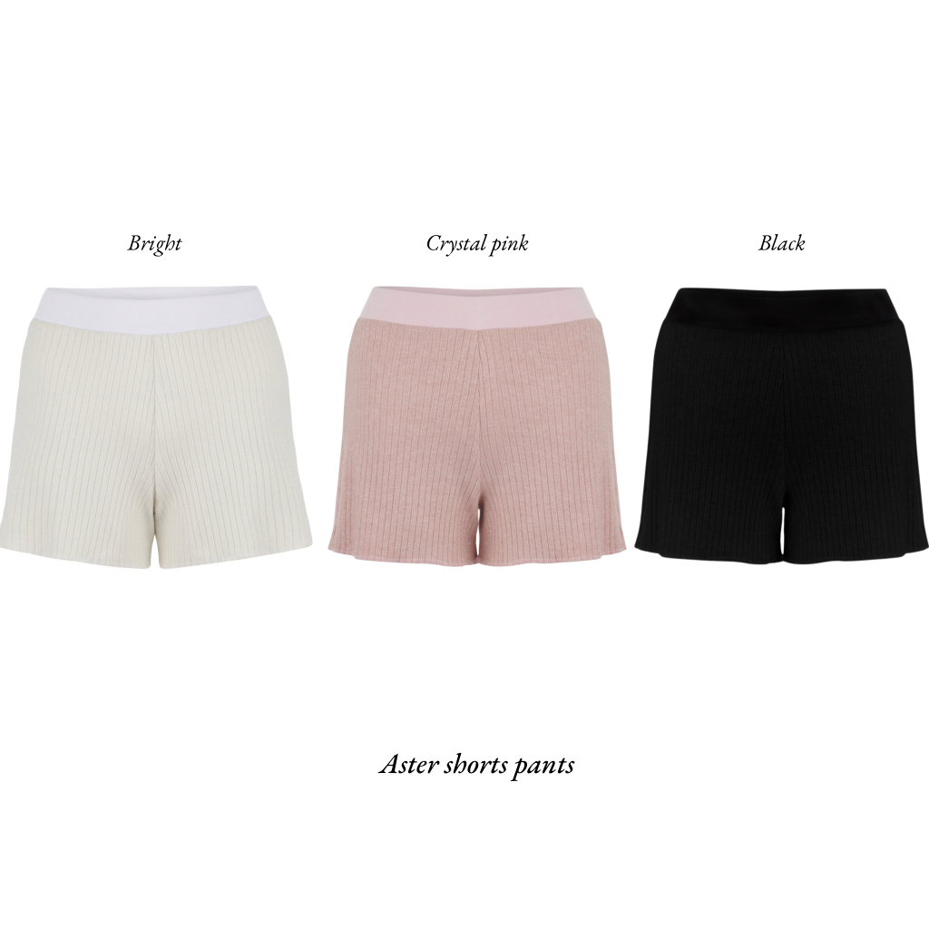 TOPLIST Aster shorts pants กางเกงขาสั้น เนื้อผ้าผสม Glitter