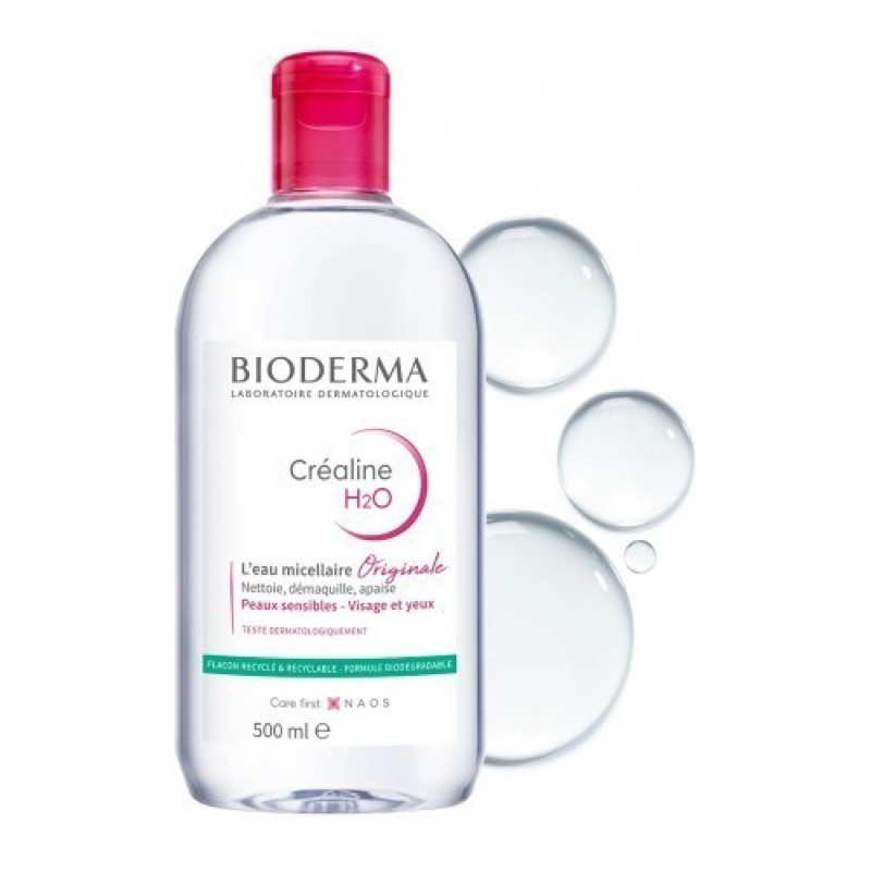 Bioderma H2O Solution Micellaire 500 ml.