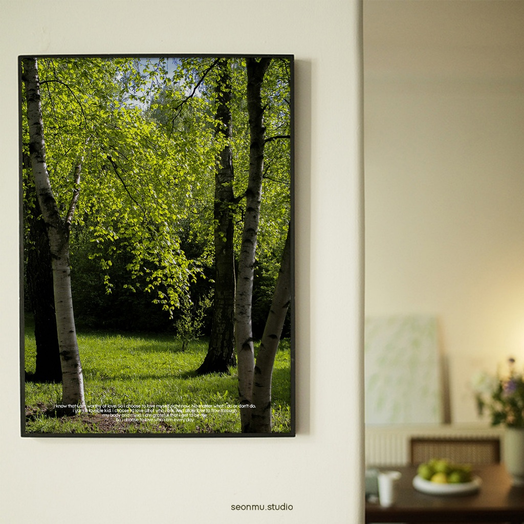 โปสเตอร์ แต่งห้อง หมึกกันน้ำ สีสดคมชัด (PA20)