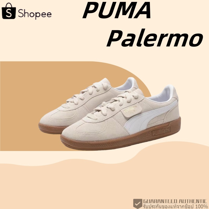 🔥พรีออเดอร์🔥💯 PUMA Palermo （396463-11 ）   รองเท้าผู้ชายและผู้หญิงแท้