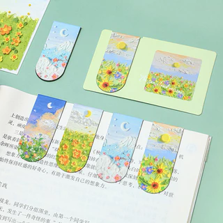 Bookmark ที่คั่นหนังสือจิ๋ว เป็นแม่เหล็กลายการ์ตูนน่ารักๆ