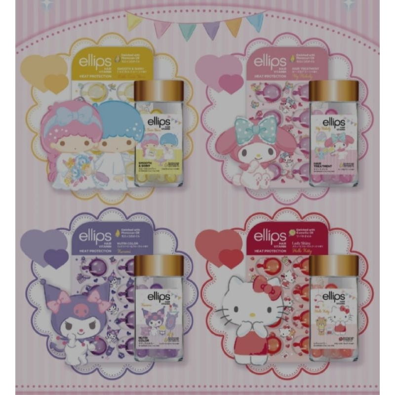 ellips hair vitamin heat protection