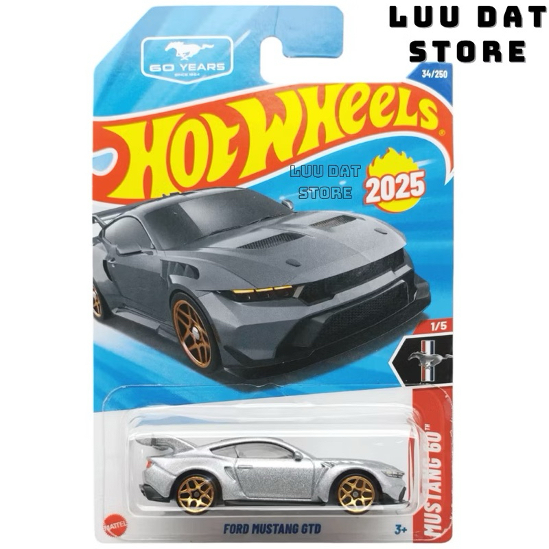 🔥Hot Wheels | FORD MUSTANG GTD|📦สินค้ามีพร้อมส่ง | รถสวย น่าสะสม👍