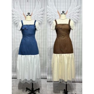 4437💘น้ำตาลมีS💘ยีนส์มีS,M,L,3xl[ปกติ]เสื้อ17เอี้ยม47