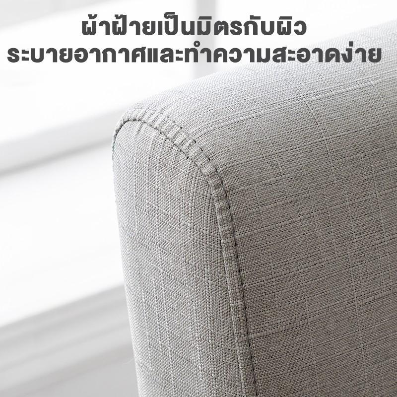 Goody โซฟา สไตน์นอร์ดิก SOFA 3/2/1 ที่นั่ง โซฟาเบด นุ่มและสะดวกสบาย ทำจากไม้ธรรมชาติ เรียบง่ายและประหยัดพื้นที่ - รูปที่ 4