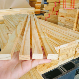 ไม้สนมือ1 พร้อมไสเรียบ 4 ด้านขนาด หนา 1.5 เซน กว้าง 2.5 เซน …