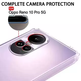 เคสใสชิลิโคนนิ่ม สำหรับ Oppo Reno10 Reno10Pro Plus เคสกันกระแทกใสนิ่ม