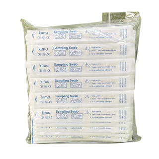 ไม้พันสำลีปลอดเชื้อ Cotton swab wooden sticker (100/pack) sterile