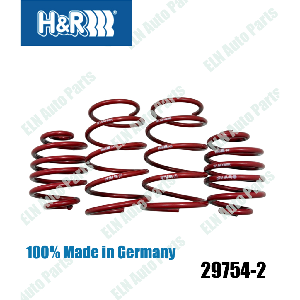 H&R สปริงโหลด BMW Z3 E37 type R/C 2.2, 2.8, 3.0L 6cyl. ปี 1996 เตี้ยลง 30 mm. **ต้องการติดตั้งโปรดสอ