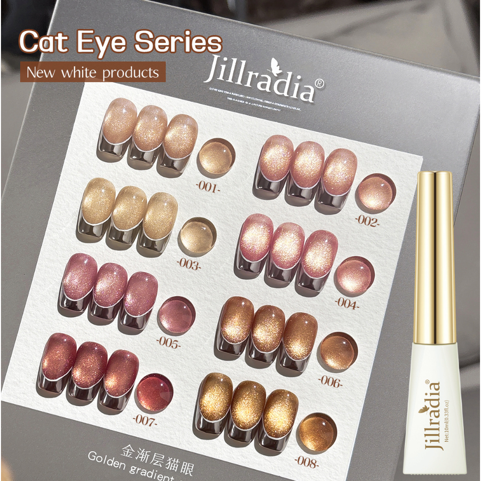 สีลูกแก้ว Jillradia สีเจลลูกแก้ว สีทาเล็บลูกแก้ว รุ่น WPG