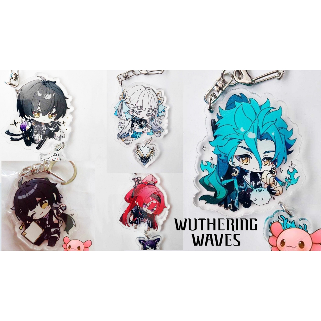 **พร้อมส่งในไทย**พวงกุญแจ Wuthering Waves Rover yangyang (แพ็คใส่กล่อง)