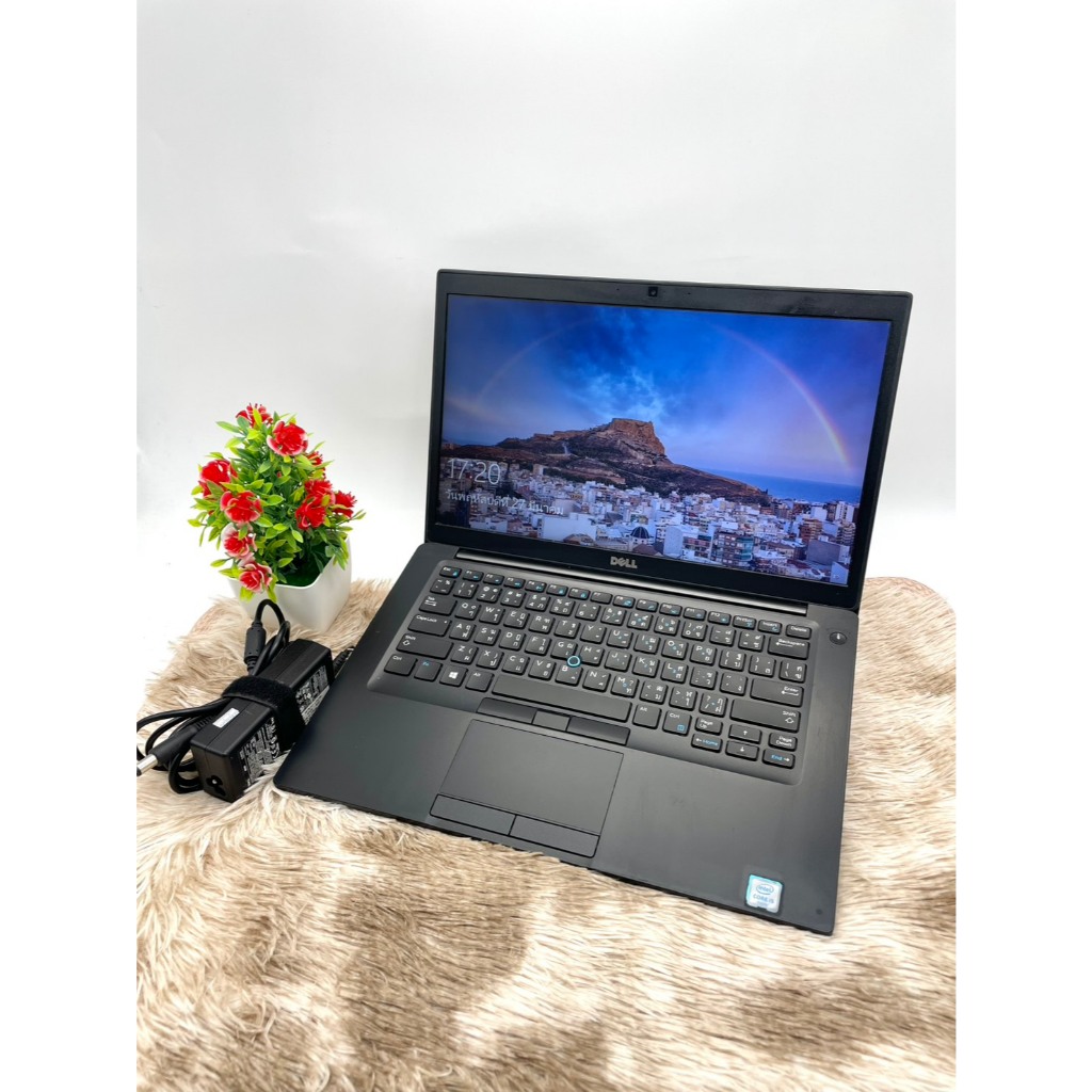 โน๊ตบุ๊ค Dell Latitude 7480 มาพร้อมกับ cpu core i5 gen6 และ ssd m.2