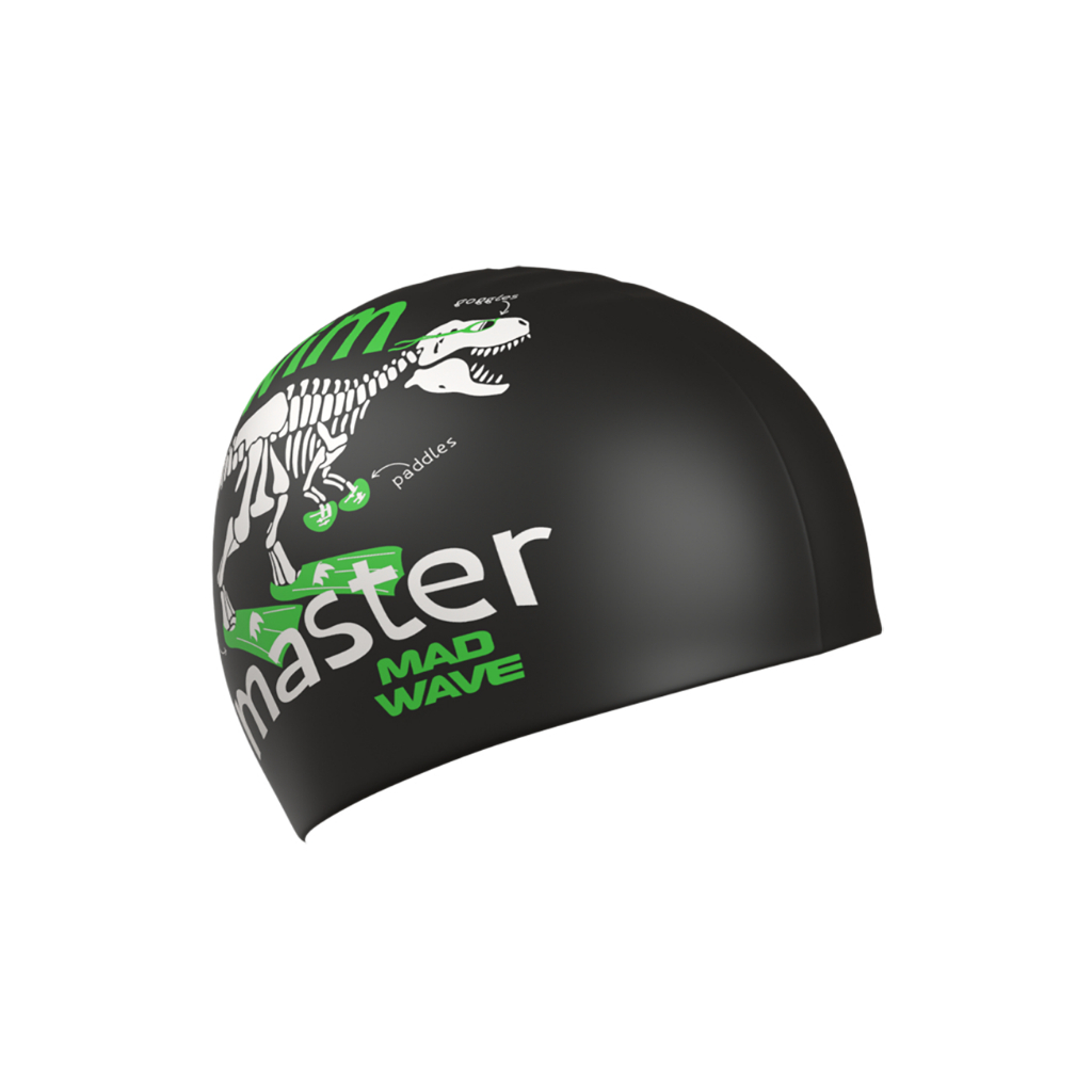 MAD WAVE หมวกว่ายน้ำซิลิโคน รุ่น Swim Master Big ไซส์ใหญ่ ใส่สบาย