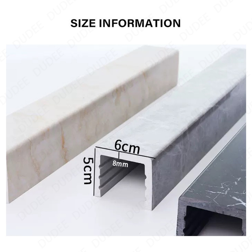 แถบกั้นห้องน้ำ รุ่น BDB1 แถบ PVC กั้นน้ำ สวยงาม ทันสมัย - รูปที่ 5