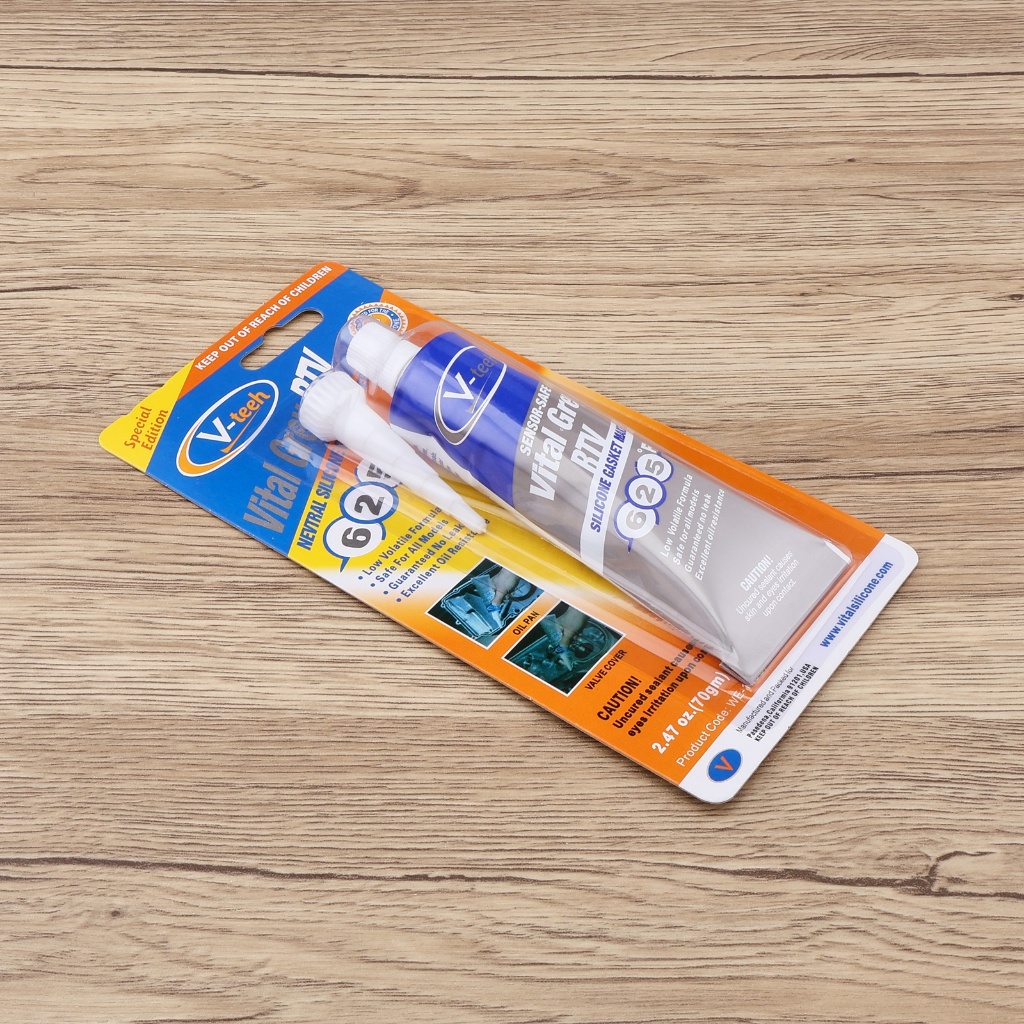 กาวประเก็นเสื้อสูบ 1หลอด/1หลอด+กาว520 ประเก็น กาวแดง ทาประเก็น ขนาด 85 กรัม สินค้าใช้ดี - รูปที่ 2