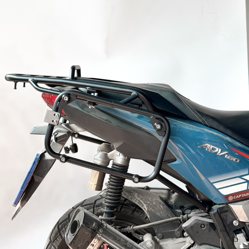 HUK RIDER-แร็คข้าง-ADV160-แบบติดปี๊บ