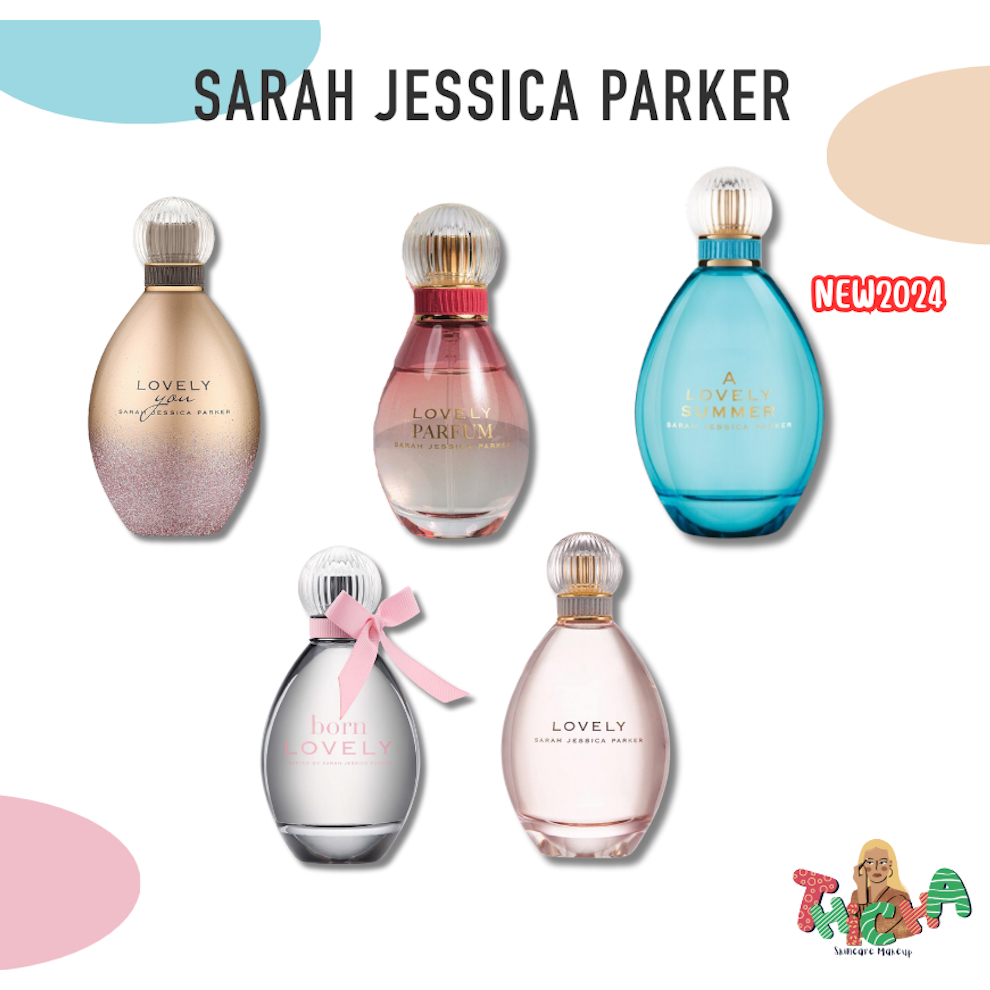 ใช้โค้ดลดไลฟ์/วิดีโอ✅Sarah Jessica Parker Lovely edp,NEW‼️Love parfum edu 30ml100ml,Lovely you edp30