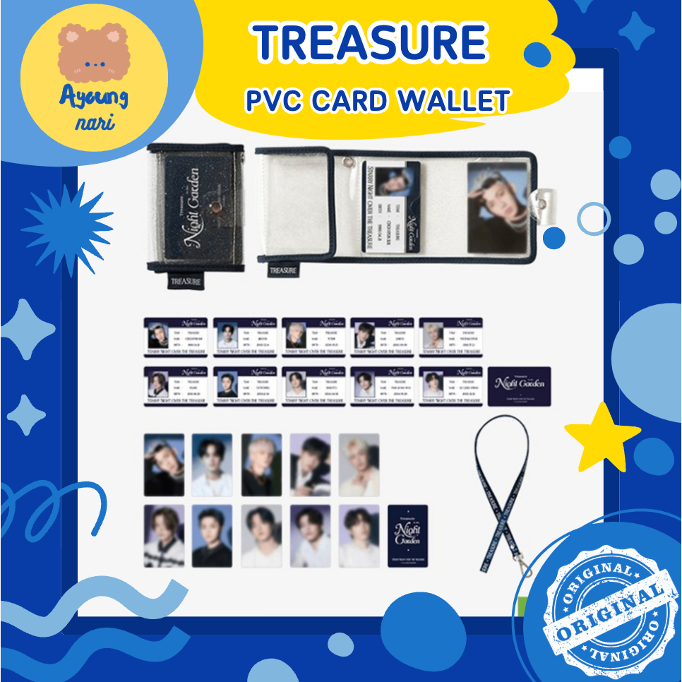 [TREASURE] พร้อมส่ง PVC CARD WALLET Treasure in the Night Garden