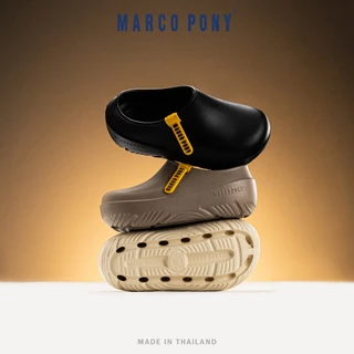 Marco Pony รองเท้าแตะ รองเท้าคัทชู ทรงมินิมอล กันน้ำกันลื่น แฟชั่นผู้หญิง EVA น้ำหนักเบา พื้นหนา 4 CM. รุ่น MH9027