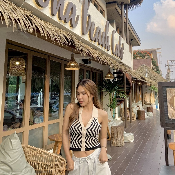 MFC Halter Patern เสื้อคล้องคอ ลาย มีปกเสื้อ