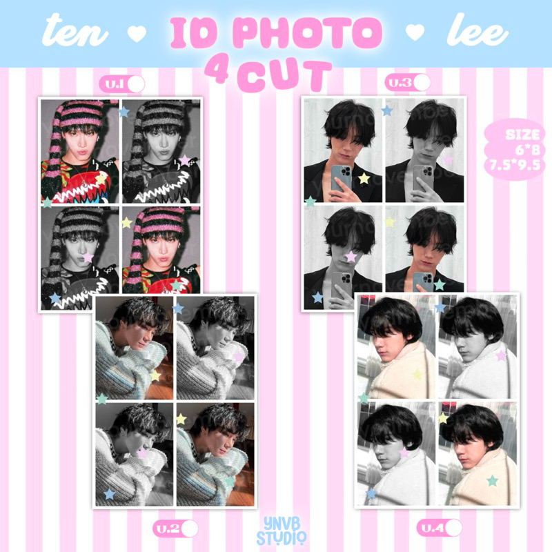 id photo 4 cut | ten lee winwin \ 𝙮𝙤𝙪𝙧.𝙣𝙤𝙫𝙚𝙢𝙗𝙚𝙧 ; รูปติดบัตรเตนล์ 4 ช่อง ใส่หลังเคสได้❕