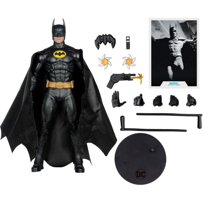 BATMAN & Batmobile '89 Mcfarlane Toys